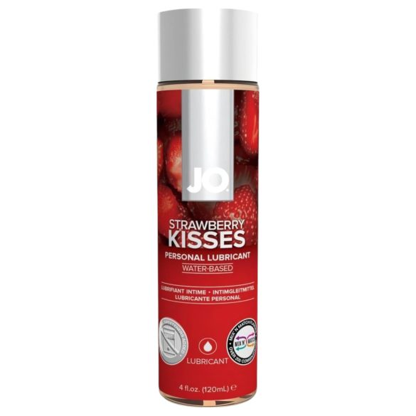 JO H2O Beso de fresa - Lubricante a base de agua (120ml)