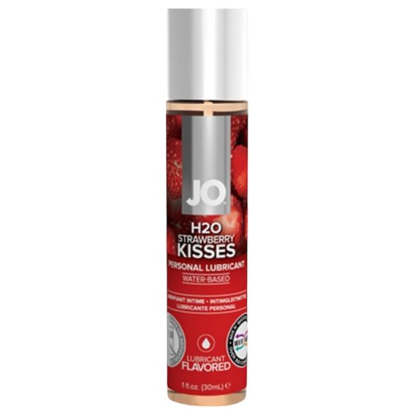 JO H2O - lubricante base agua sabor fresa - 30 ml