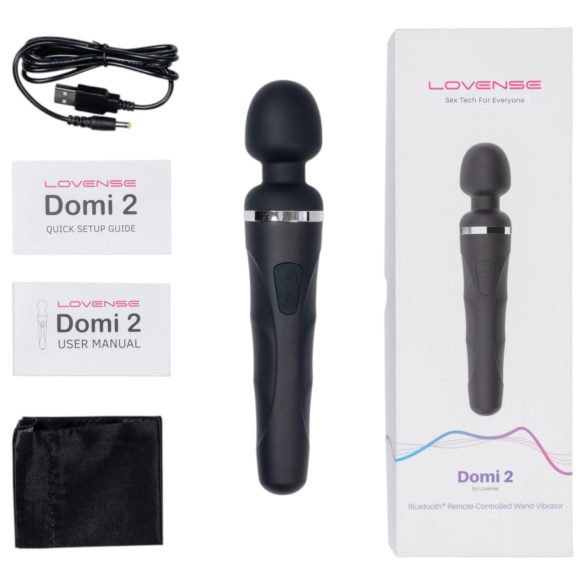 LOVENSE Domi 2 - masajeador vibrador inteligente (negro)