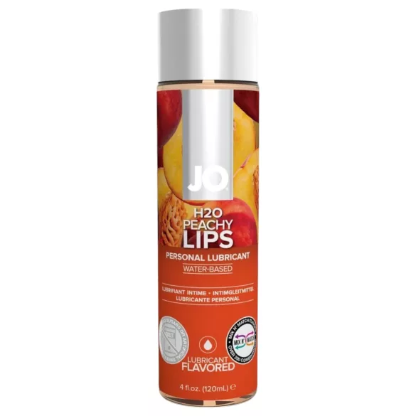 System JO - H2O melocotón - lubricante a base de agua (120 ml)