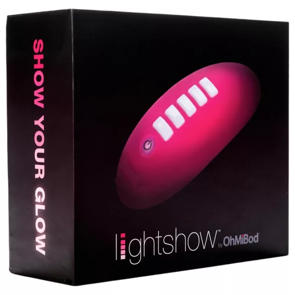 OHMIBOD Lightshow - vibrador inteligente para clítoris con juego de luces (rosa)