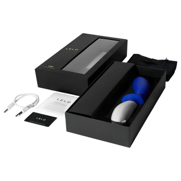 LELO Loki - vibrador prostático impermeable - silicona azul