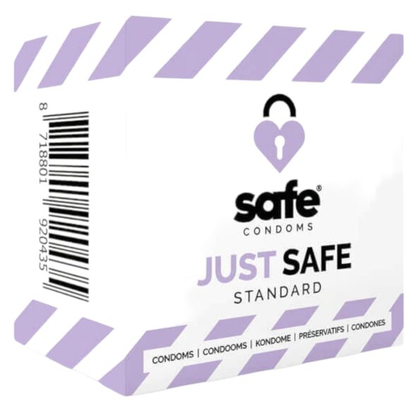 SAFE Just Safe - preservativo estándar de vainilla (5 unidades)