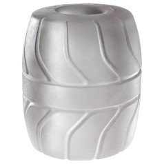   SilaSkin - Anillo para testículos y extensor - silicona blanca