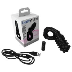 Bathmate - anillo vibrador para pene - silicona negra