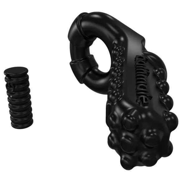Bathmate - anillo vibrador para pene - silicona negra
