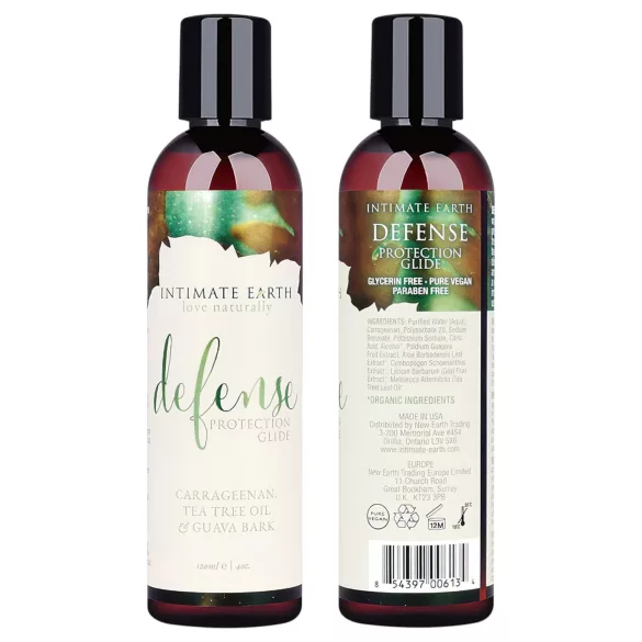 Intimate Earth Defense - lubricante antibacteriano (60ml)