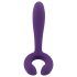 Rianne Duo - vibrador impermeable para parejas recargable (púrpura)