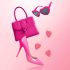 RS Icons Heart - Vibrador recargable para clítoris (coral)