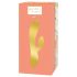 Rianne Essential Xena - vibrador con calefacción recargable (melocotón coral)