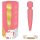 Varita Rianne Bella - Masajeador Vibrador Impermeable (Coral)