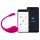 Lovense Lush 2 - huevo vibrador portátil controlado por app (rosa)