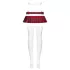 Obsessive - disfraz escolar sexy para mujer - set 6 piezas - L/XL