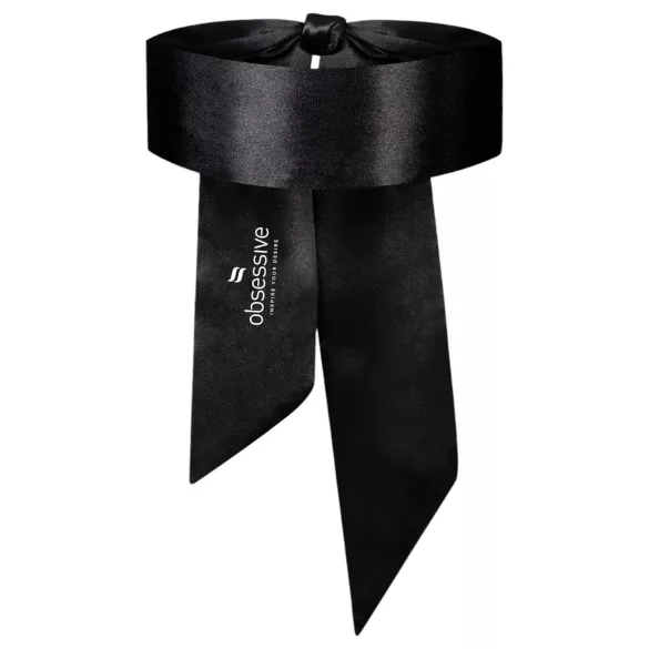 Obsessive - Antifaz erótico - pañuelo bondage - negro