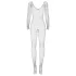Obsessive - body de red abierto manga larga - negro S-L