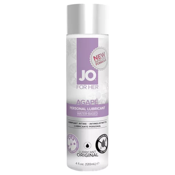 System JO Agape - lubricante íntimo sensible - base agua - 120 ml