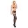 Obsessive S307 - conjunto liguero floral - negro (tallas S-L)
