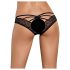Obsessive Frivolla - picante braga de encaje para mujer - negro
