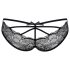 Obsessive Frivolla - picante braga de encaje para mujer - negro