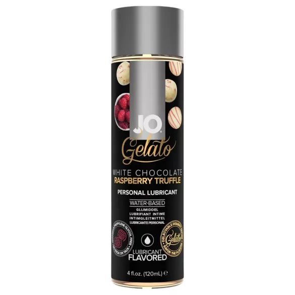 System JO - lubricante comestible - chocolate blanco frambuesa - 120ml
