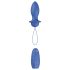 B SWISH Bfilled Clásico - vibrador anal con control remoto (azul)