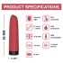 Magic Motion Despertar - mini vibrador inteligente recargable (rojo)