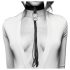 Bijoux Indiscrets - látigo y collar (negro)