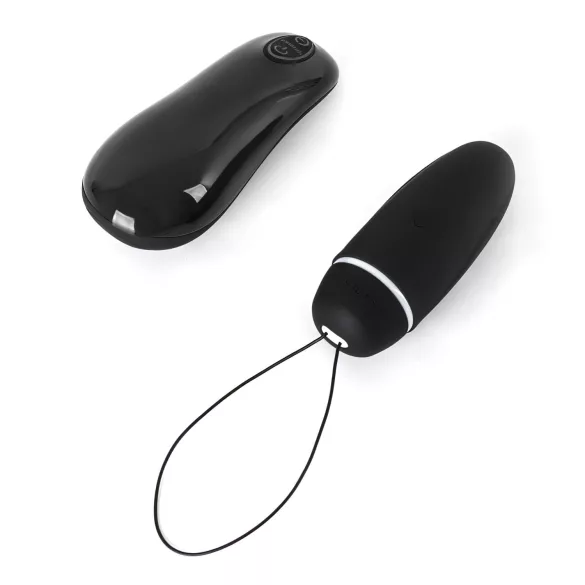 B SWISH Deluxe - huevo vibrador inalámbrico portátil (negro)