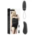B SWISH Deluxe - huevo vibrador inalámbrico portátil (negro)