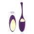 Rianne Essentials Pulsy - Huevo Vibrador Recargable con Control Remoto (lila)