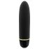 Rianne Essentials Classique Stud - Vibrador de silicona en forma de lápiz labial (negro)