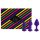 FEELZTOYS Bibi - Set de Plug Anal - Morado (3 piezas)