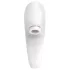 Satisfyer Pro 4 Couples - vibrador para parejas con succión recargable - blanco