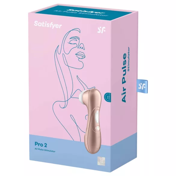 Satisfyer Pro 2 Gen2 - succionador de clítoris recargable - marrón