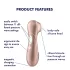Satisfyer Pro 2 Gen2 - succionador de clítoris recargable - marrón
