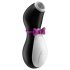 Satisfyer Penguin - estimulador resistente al agua (negro-blanco)