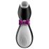 Satisfyer Penguin - estimulador resistente al agua (negro-blanco)