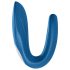 Satisfyer Ballena Doble - Vibrador de Parejas de 2 Motores (Azul)