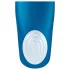 Satisfyer Double Whale - vibrador para parejas de 2 motores (azul)