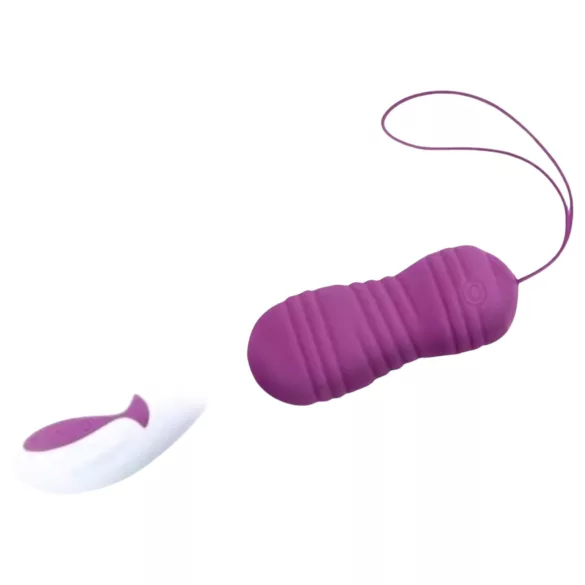 FEELZTOYS Foxy - huevo vibrador impermeable - silicona lila