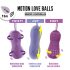 FEELZTOYS Foxy - Huevo vibrador impermeable (púrpura)