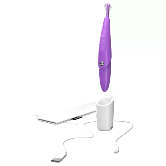 Zumio Soft - vibrador recargable para clítoris - silicona - lila