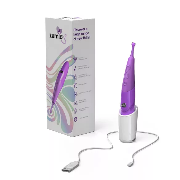 Zumio Soft - vibrador recargable para clítoris - silicona - lila