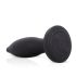 Plug Gritón - vibrador anal inalámbrico con batería recargable (negro)