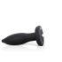 Plug Gritón - vibrador anal inalámbrico con batería recargable (negro)