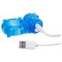 Screaming O BigO - Anillo vibrador recargable (azul)