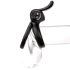 The Screaming O - anillo vibrador recargable negro