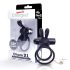 The Screaming O - anillo vibrador recargable negro