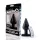 Screaming Plug XL - consolador anal vibrador - silicona negra