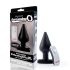 Enchufe Gritón XL - vibrador anal (negro)